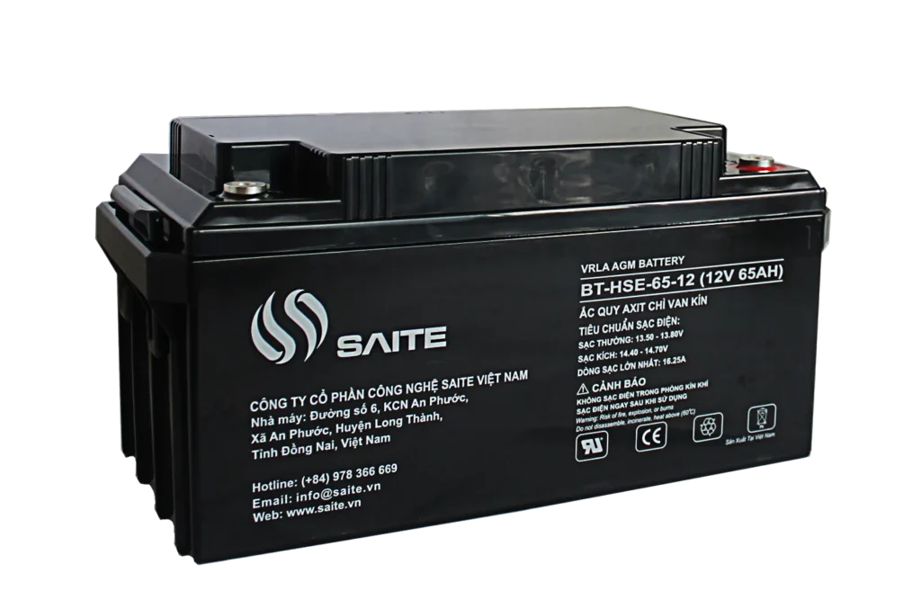 Bình ắc quy Saite 12V 65Ah BT-HSE-65-12