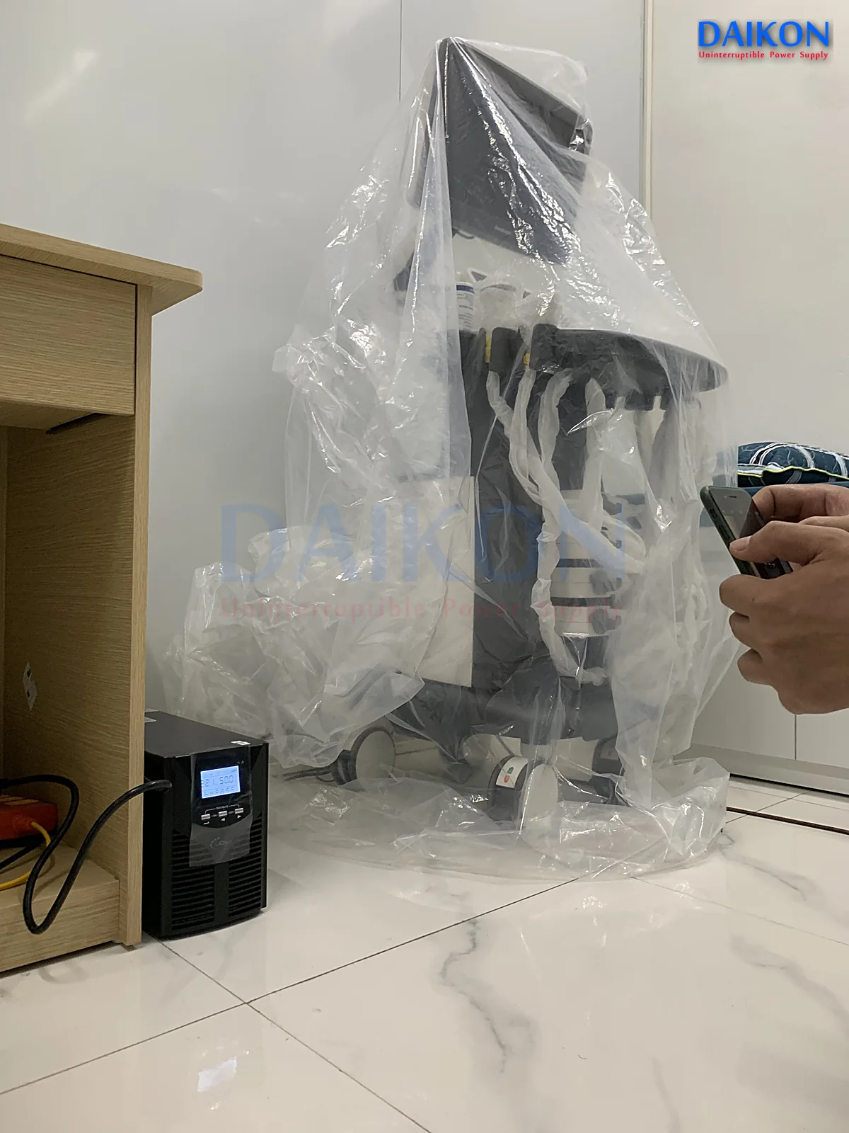 Ắc quy lắp cho hệ UPS tại công trình