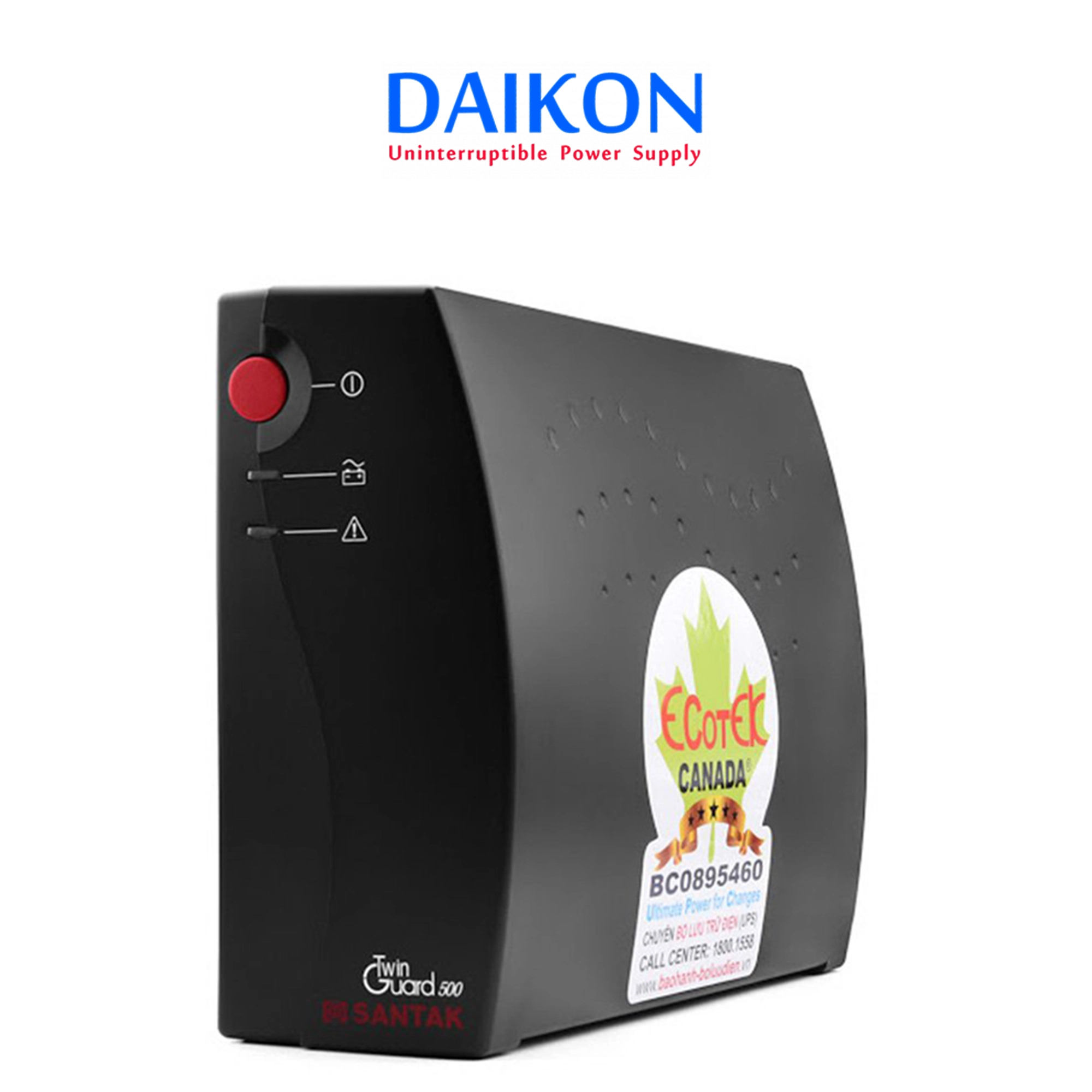 Bộ lưu điện UPS 0.5kVA SANTAK OFFLINE TG500
