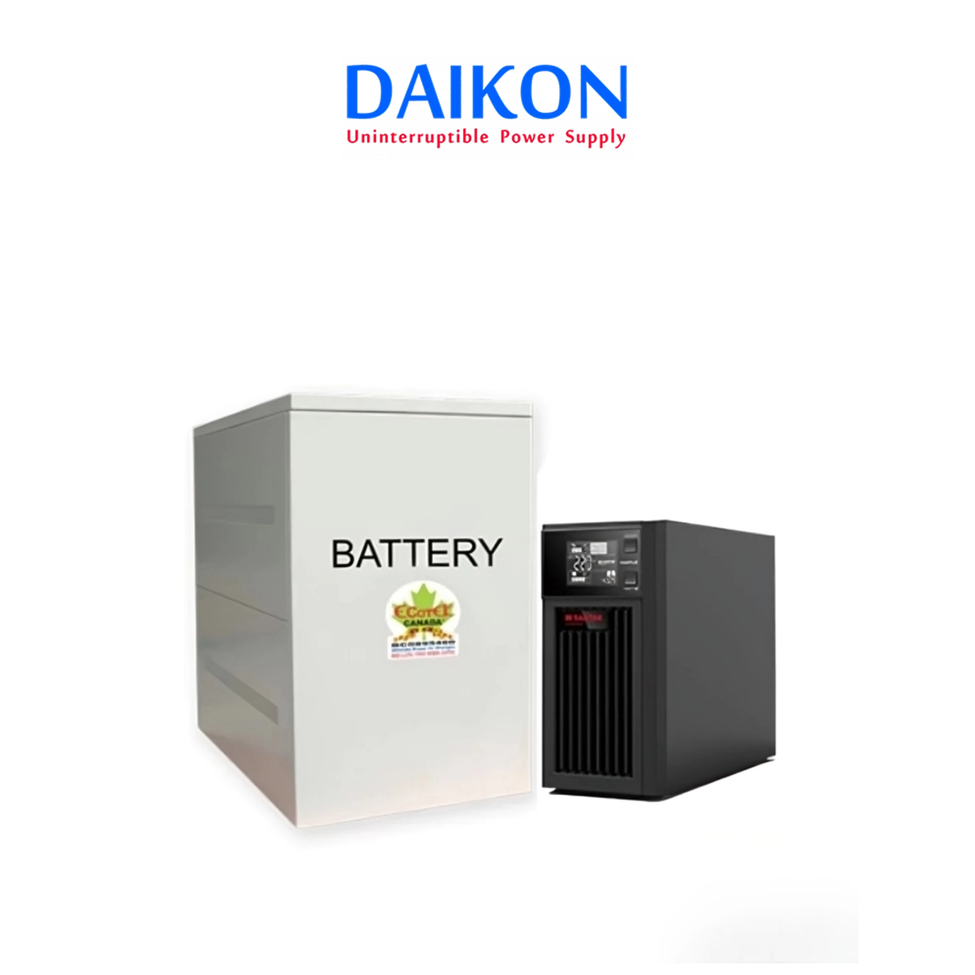 Bộ lưu điện UPS 2kVA SANTAK TRUE ONLINE C2KS LCD sử dụng ắc quy ngoài