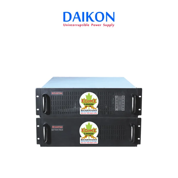 Bộ lưu điện UPS 6kVA Santak True Online C6KR