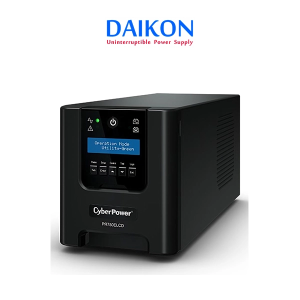 Bộ lưu điện UPS 750VA CyberPower PR750ELCD